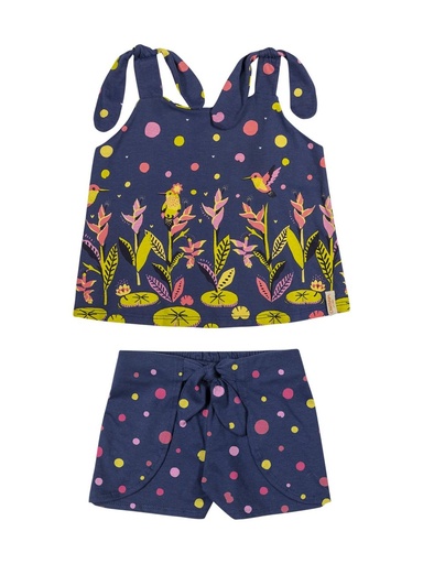 Conjunto Beija-flor Elian para Menina