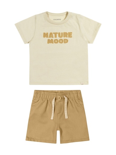 Conjunto Nature Mood Colorittá para Menino