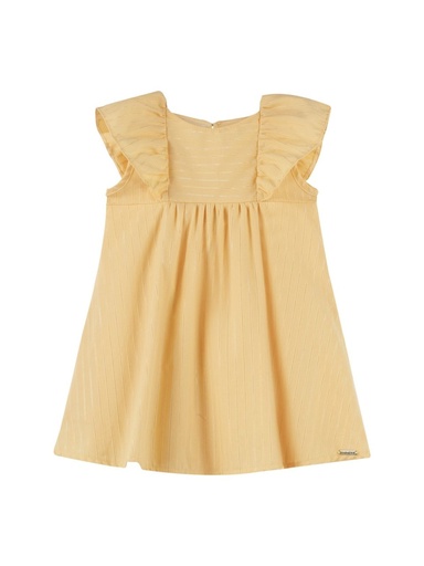 Vestido Lurex com Babados Colorittá