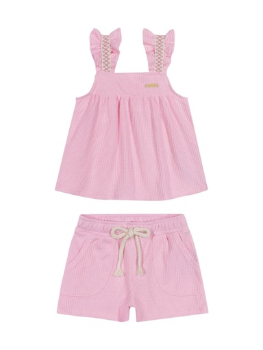 Conjunto Bata de Alça Bordada Colorittá