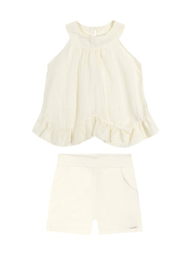 Conjunto Blusa Halter e Short Colorittá