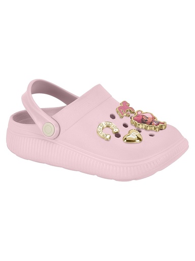 Clog Molekinha com Pingentes para Menina