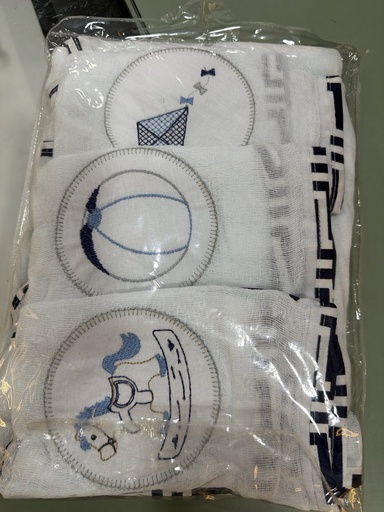 Kit 4 Fraldas de Ombro e Boca Brincadeira