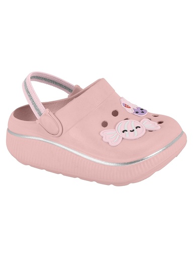 Clog Plataforma com Coelhinho para Menina