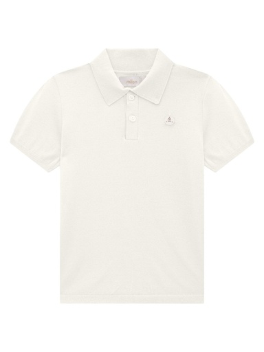 Camisa Polo Lisa para Menina
