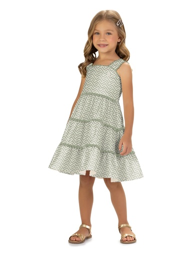 Vestido Milon em Camadas para Menina