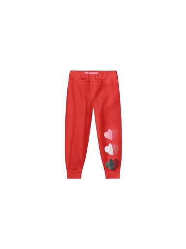 Calça de Moletom com Estampa na Perna para Menina