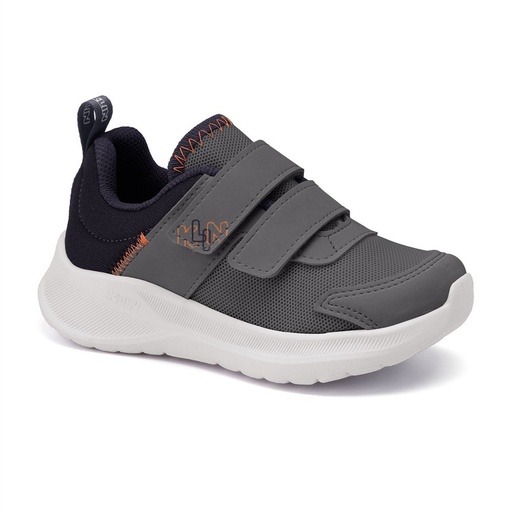 Tênis Klin Freedom Mini Cinza e Marinho