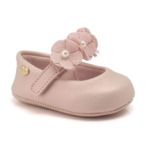 Sapatilha Klin Chantilly com Florzinhas para Menina