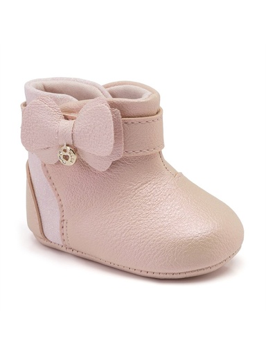 Bota de Bebê Klin Baunilha para Menina